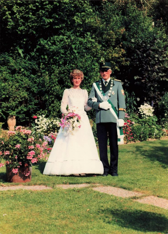 Königspaar 1983 - Antonius und Mathilde Claes