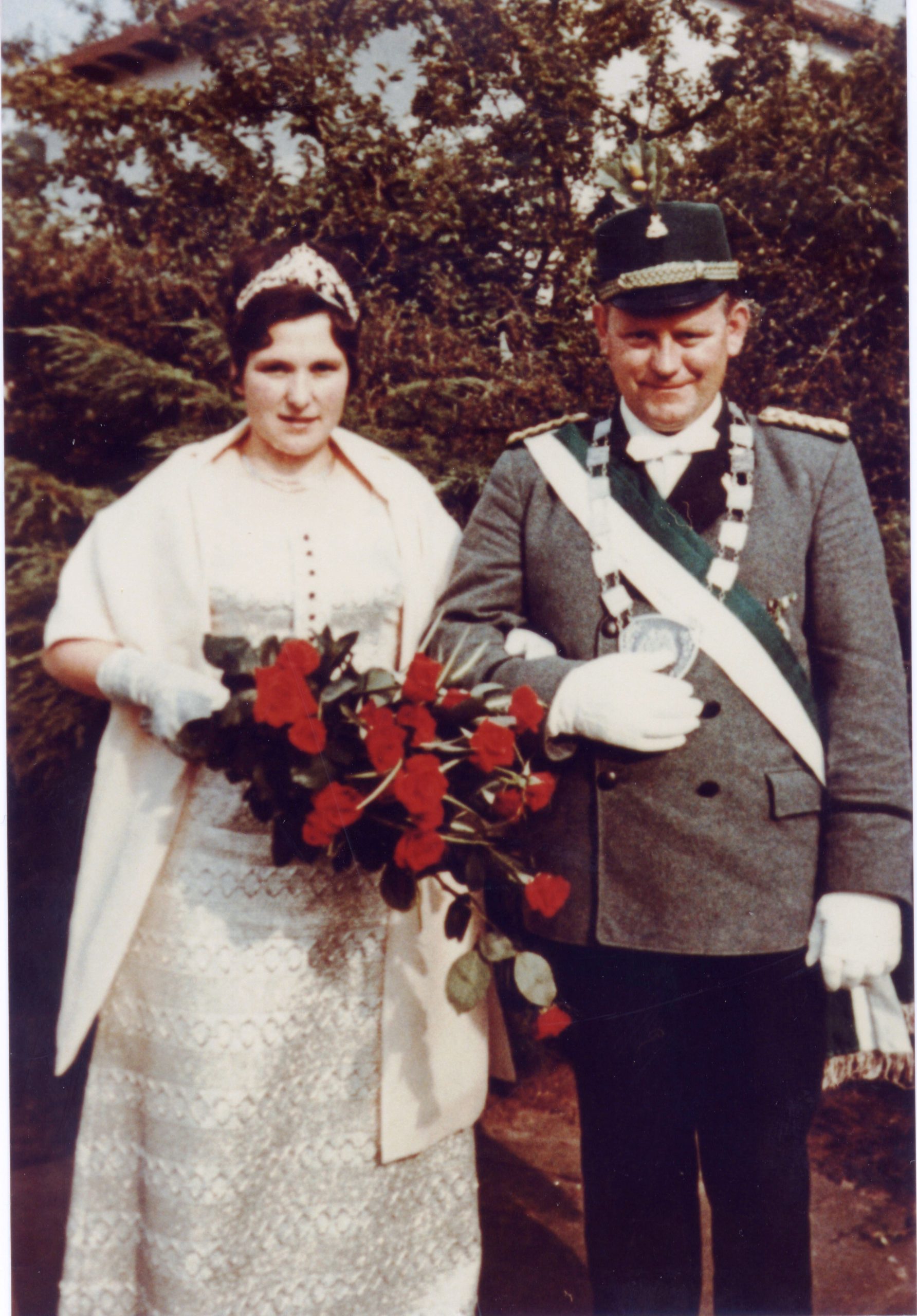 Königspaar 1970 - Anton Josephs und Gertrud Fromme