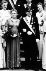 Königspaar 1951 - Anton Henning und Ursula Kurte