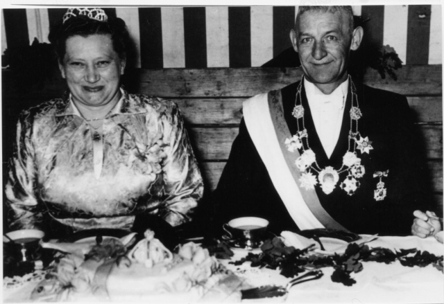 Königspaar 1955 - Josef und Maria Niggemeyer