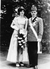 Königspaar 1962 - Dieter Becker und Elli Dopp