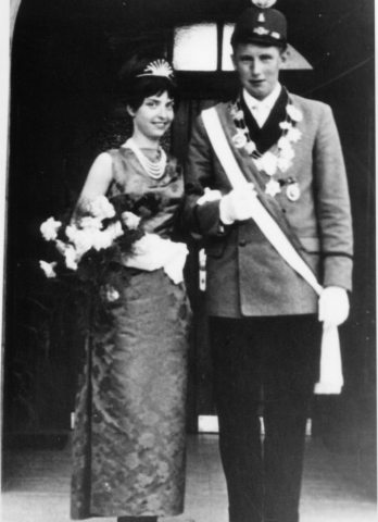 Königspaar 1963 - Franz Dopp und Ingrid Becker