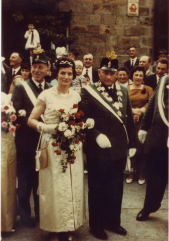 Königspaar 1965 - Josef Wasmuth und Resi Röttger
