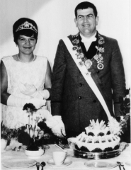 Königspaar 1968 - Franz Josef und Marianne Dopp
