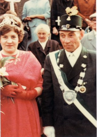 Königspaar 1969 - Hermann Wischer und Christine Rustemeier