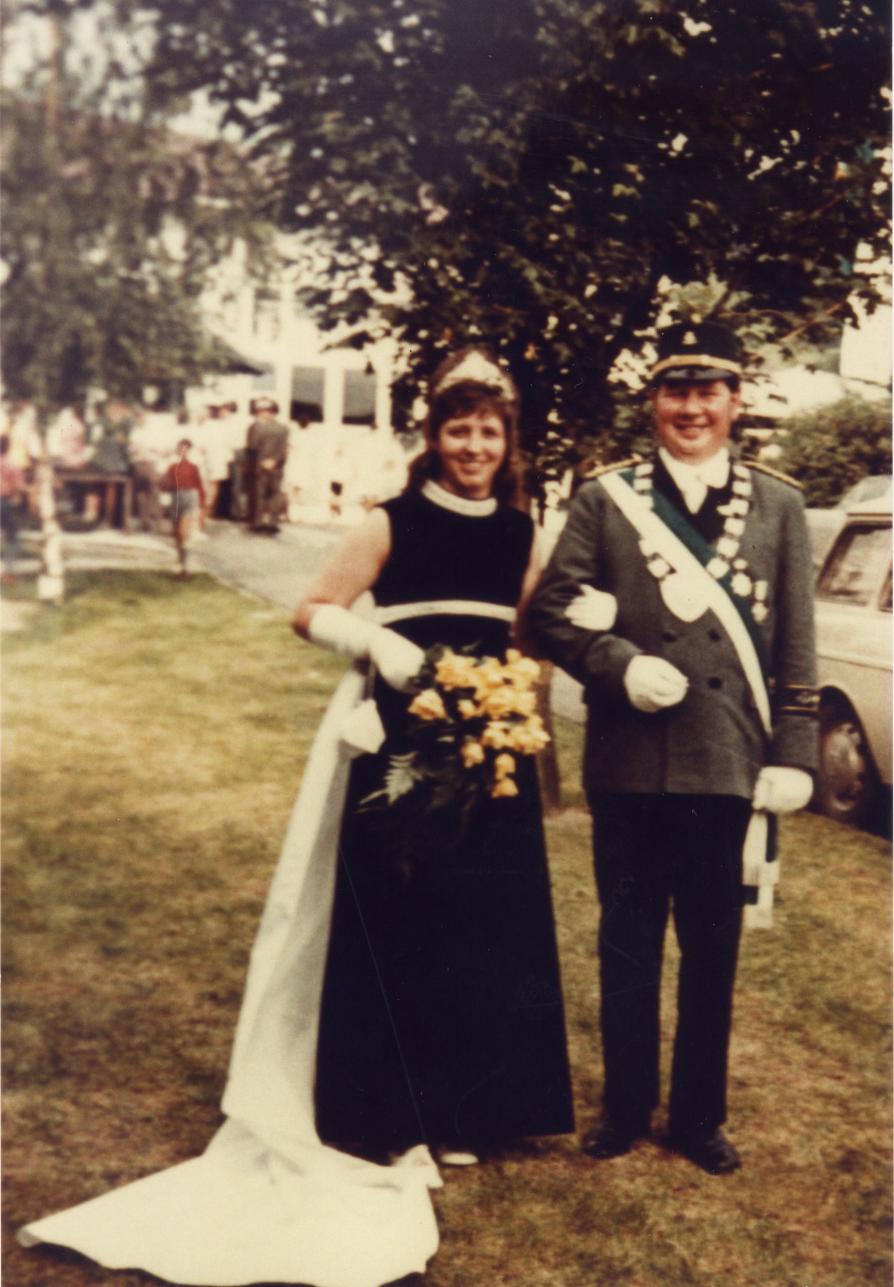 Königspaar 1972 - Johannes Osterholz und Maria Ahle