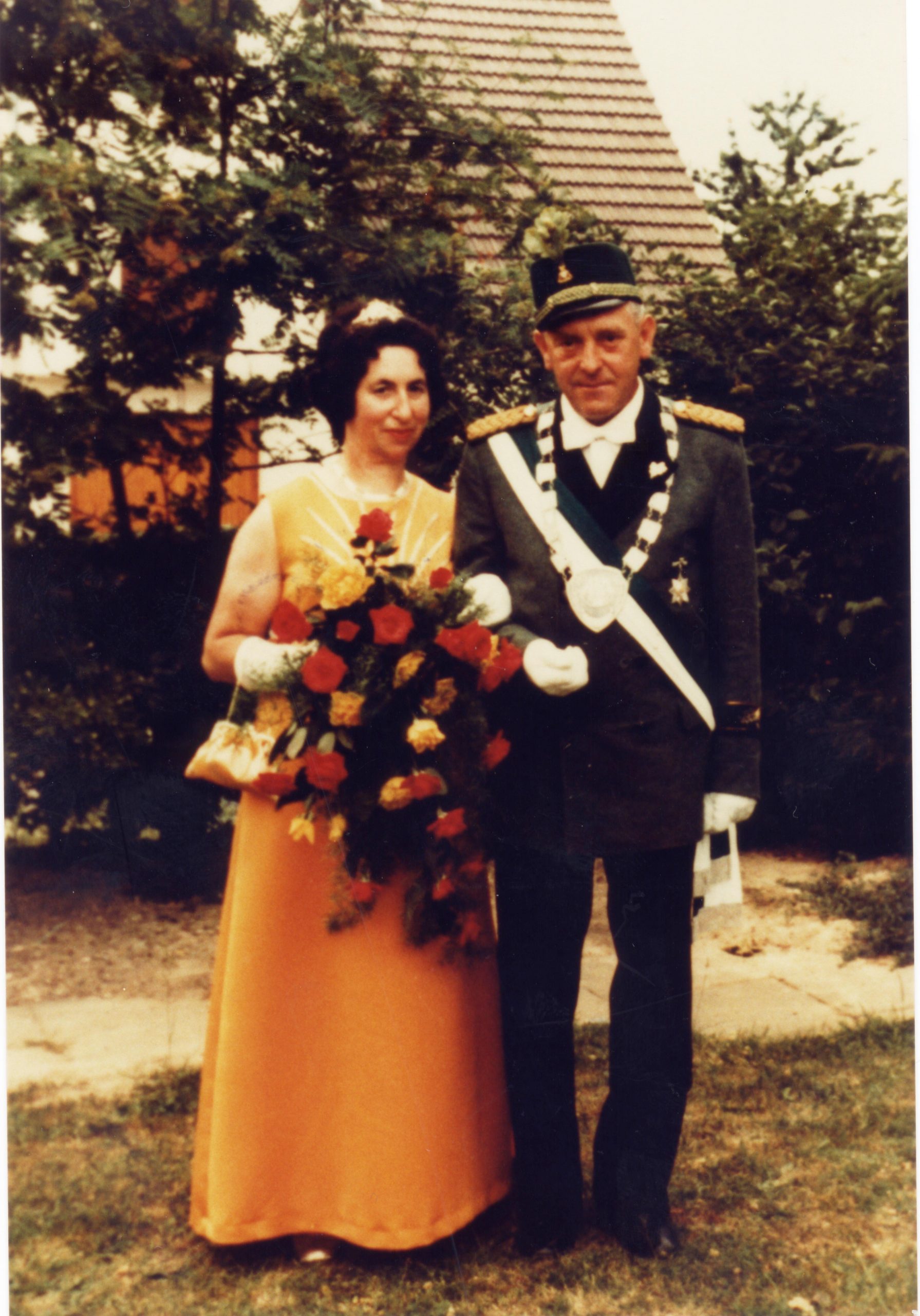 Königspaar 1973 - Anton und Luise Kleine