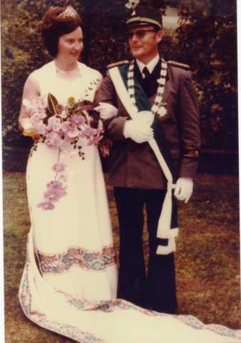 Königspaar 1975 - Johannes und Maria Bode