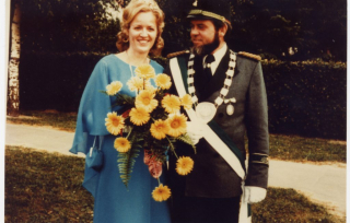 Königspaar 1976 - Anton und Dagmar Sibbe