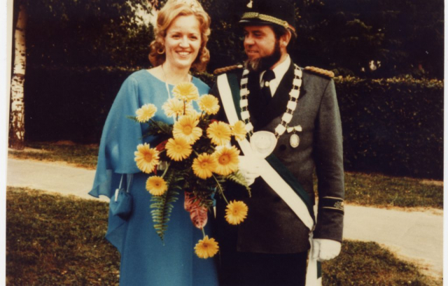 Königspaar 1976 - Anton und Dagmar Sibbe
