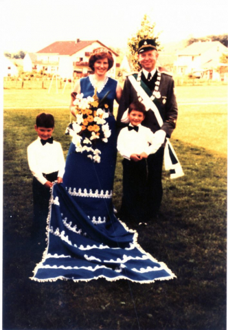 Königspaar 1977 - Willi und Marlies Koch
