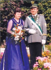 Königspaar 1982 - Josef und Ursula Bickmann
