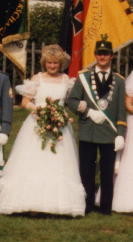 Königspaar 1985 - Gerhard Hanyssek und Christiane Berhorst
