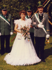 Königspaar 1986 - Albert und Marita Hartmann