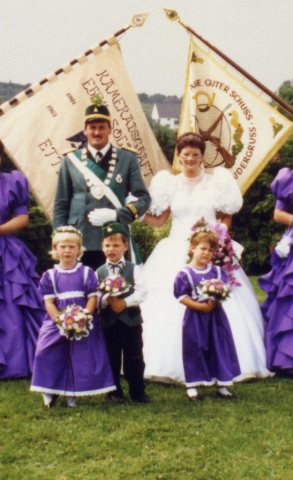 Königspaar 1989 - Franz und Hedwig Lohmann