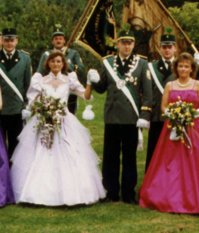 Königspaar 1990 - Ferdi und Kirsten Voss