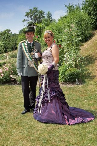 Königspaar 2010 - Sebastian und Astrid Gohlke