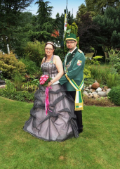 Königspaar 2013 - Florian und Ann-Christin Knaup
