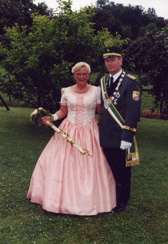 Königspaar 2001 - Reinhold und Hildegunde Selheim