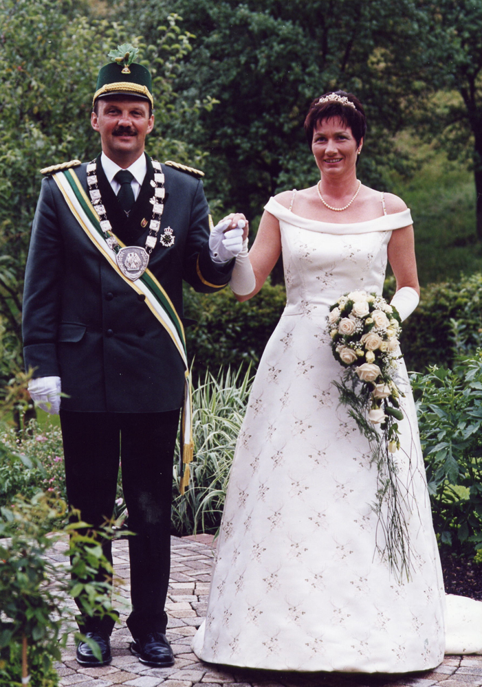 Königspaar 2002 - Hans Günter und Martina Bentler