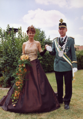 Königspaar 2003 - Willi Koch Junior und Gabriele Koch