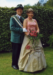 Königspaar 2007 - Tobias und Sonja Gohlke